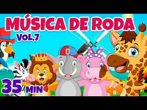 Música de Roda Vol. 7 - Giramille 35 min | Desenho Animado Musical