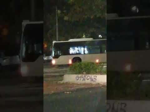 Autobuzul MBC E4 #4666 pe retragere la Bd 1 Decembrie 1918