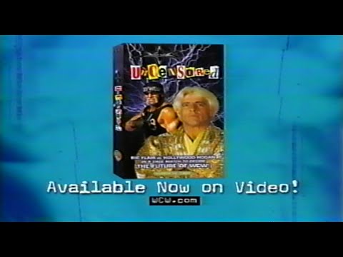 WCW Uncensored 1999 VHS Commercial