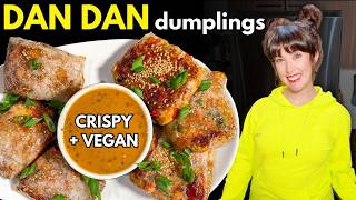 This tofu recipe makes the CRISPIEST rice paper dumplings!