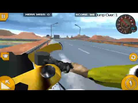 Highway Traffic Bike Stunts Video