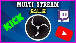 Si no haces esto, tu canal va a CRECER menos | Multistream en OBS (Guía 2026)