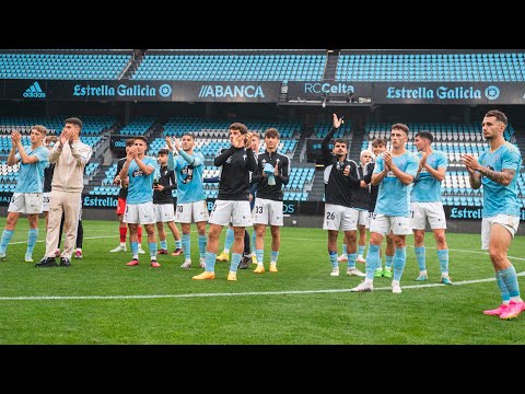 The first step: Celta B 3-2 CD Eldense 🎥🔝 That's how we live it from within!