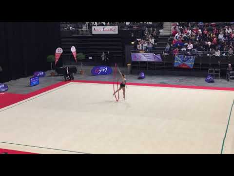 Emma Fiaques ruban - Nat A 18+ - France Chambéry 2019
