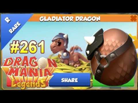 Gladiator Dragon Hatching + Event Level 6! - Dragon Mania Legends #261