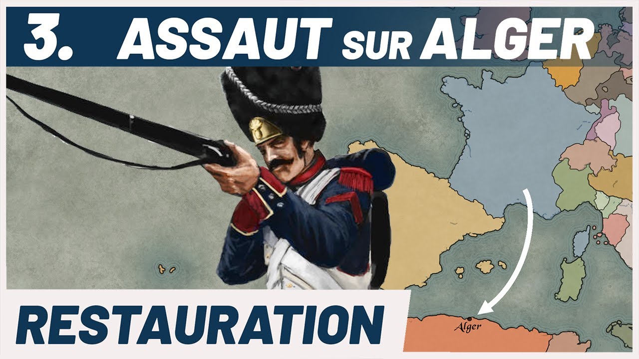La FRANCE attaque ALGER : l'expédition de 1830.