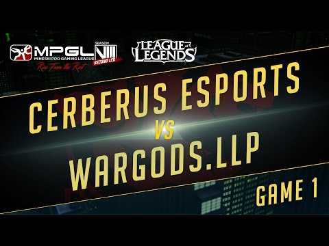 Cerberus Esports vs Wargods LLP - Mineski Pro Gaming League S8 League of Legends - Game 1 [Week 2]