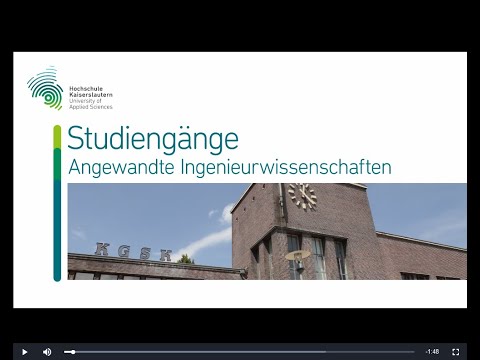 Angewandte Ingenieurwissenschaften studieren an der Hochschule Kaiserslautern