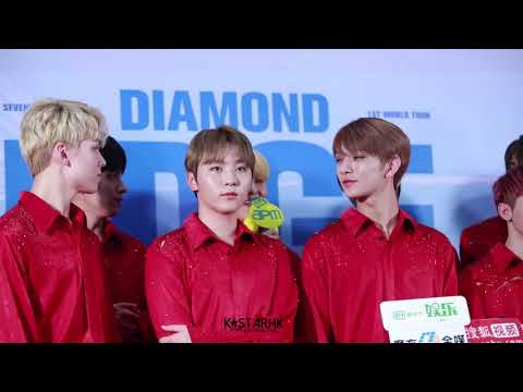 170811 SEVENTEEN (세븐틴) - INTERVIEW @APM X SEVENTEEN THE 1ST WORLD TOUR DIAMOND EDGE 記者會 CAM