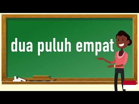 How to pronounce dua puluh empat  in Indonesian