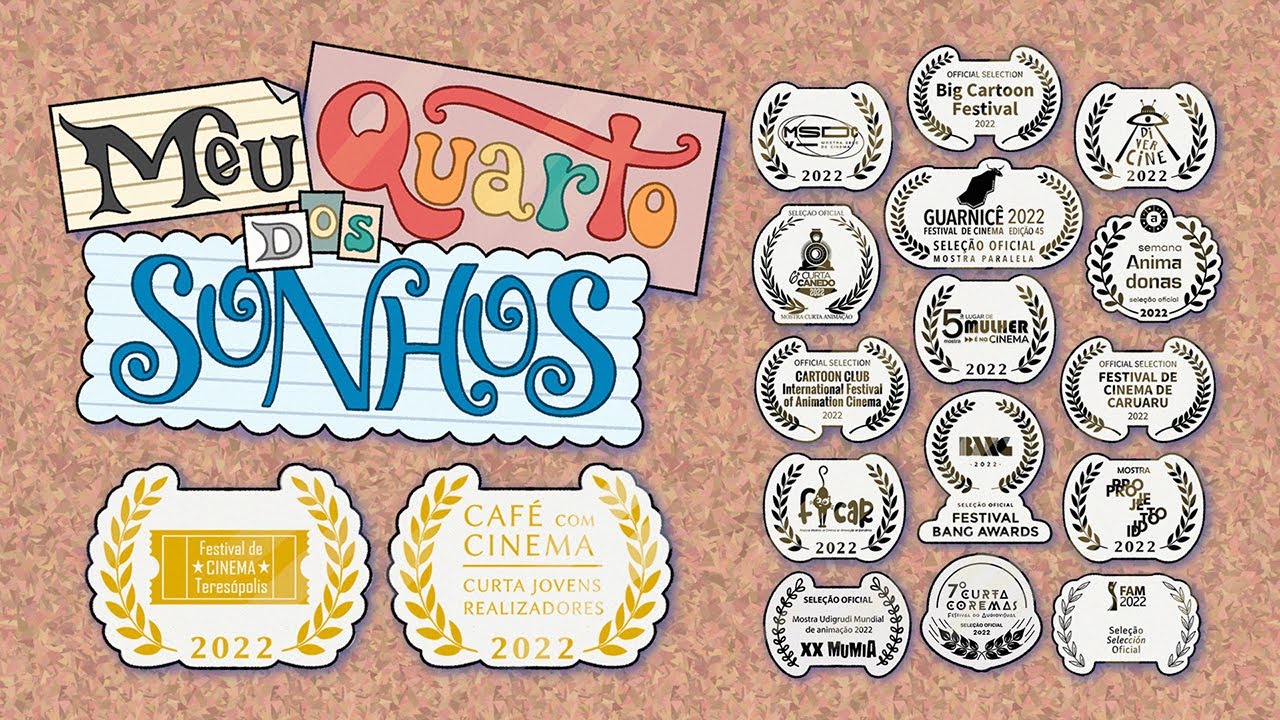 Animação 2D Méliès | Meu Quarto dos Sonhos