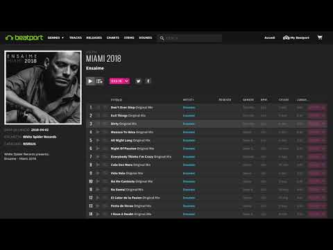 Ensaime Miami 2018 available on Beatport