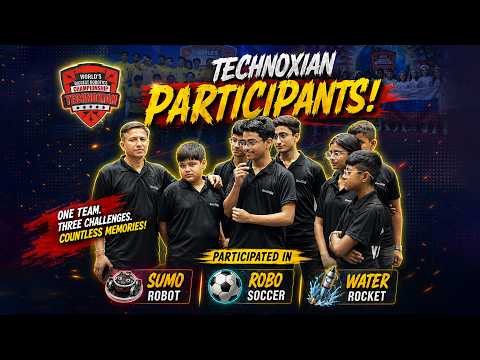 Robotics Battle at Technoxian 🤖 | Sumo Robot, Robo Soccer & Water Rocket | TechnoXian