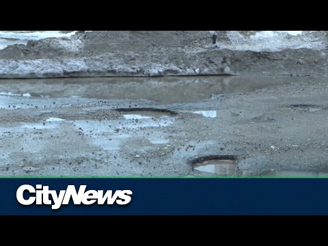 Pothole season in Winnipeg
