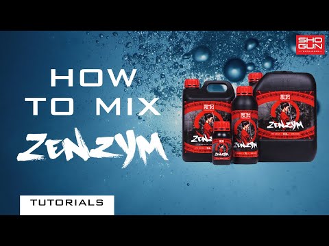How to mix SHOGUN Zenzym