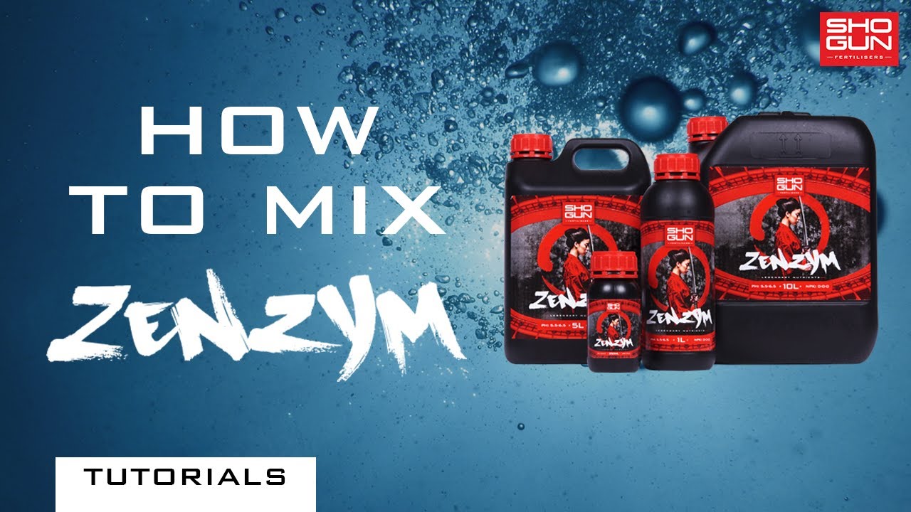 How to mix SHOGUN Zenzym
