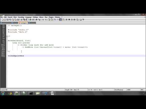 Programming A Chess Engine in C Part 28 - Move Generation #1