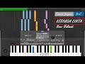 Tutorial Keyboard KERANDA CINTA NOER HALIMAH Melodi Dan Akor Do C Korg Pa 600
