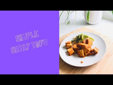 Budget Friendly Satay Tofu Recipe (Vegan + Cheap)
