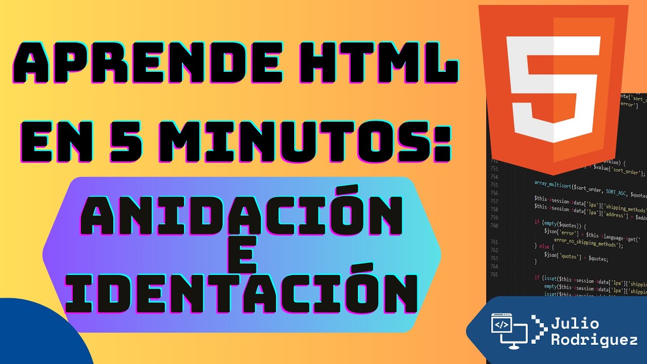De Novato a Experto: Anidación e Indentación en HTML para Listas