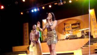 Keisha White In Ghana 2008 at MTN Awards Show