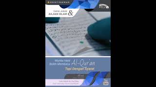 Download lagu WANITA HAID BOLEH BACA AL-QUR'AN ?? - DR Syafiq Riza Basalamah, MA mp3 Download lagu WANITA HAID BOLEH BACA AL-QUR'AN ?? - DR Syafiq Riza Basalamah, MA mp3
