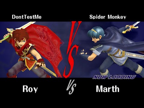 DontTestMe (Roy) vs. Spider Monkey (Marth) (pt. 2) (Ranked) [2022-12-17]