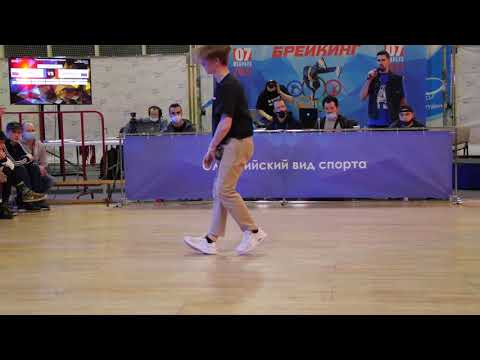 top8 16-18 bboy Dan Fox vs Mad - брейкданс чемпионат г.Долгопрудный 2021