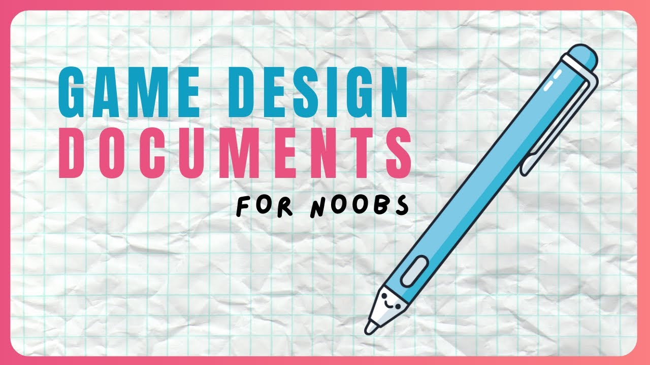 Game Design Documents - a Minimalist Approach 🧘🏽