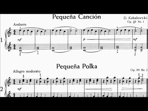 Kabalevsky Op.39 24 Pieces for Children (Complete)