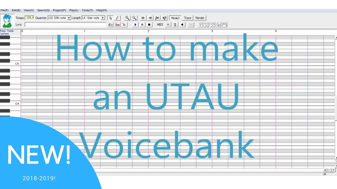 NEW Creating an UTAU Voicebank 2017 TUTORIAL