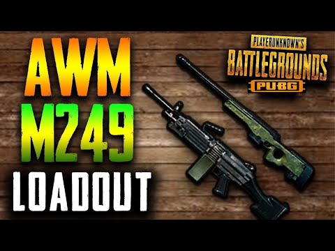 PUBG: AWM + M249 = STRONGEST LOADOUT