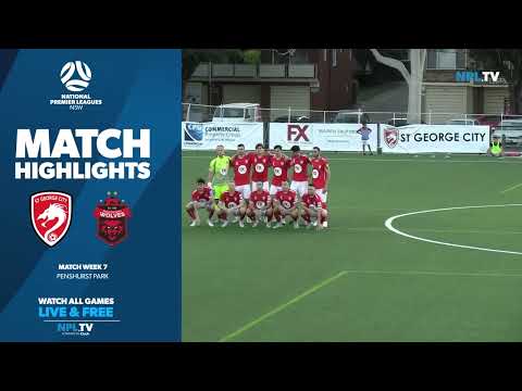 NPL NSW Men's Round 7 Fixture – St George City v Wollongong Wolves