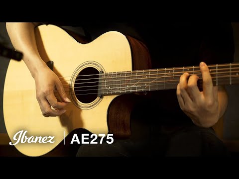 AE275 Acoustic/Electric Guitar - Natural Low Gloss