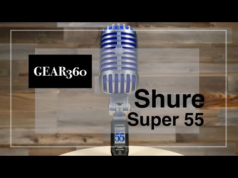 Shure Super 55 Dynamic Microphone image 2