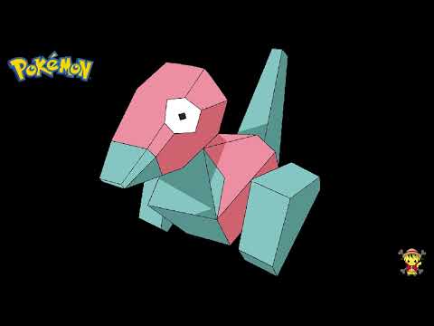 El SONIDO de PORYGON Pokémon( SOUND EFFECTS) Pokedex.