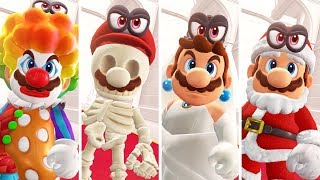 Super Mario Odyssey - Bowsers Reaction to All Mari