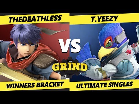 The Grind 115 Winners Round 2 - TheDeathless (Ike, Sheik) Vs. T.Yeezy (Falco) Smash Ultimate - SSBU