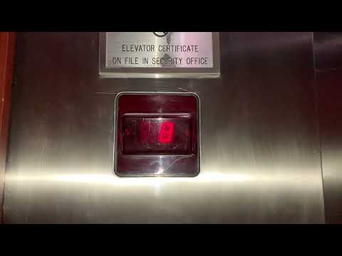 The Last Remaining Schindler Haughton Traction Elevator At BFC In Fort Lauderdale FL