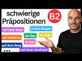 Nur 10 Bestehen Diesen Präpositionen Check B2 Schaffst Du Ihn