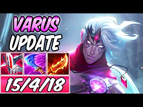 HOW TO PLAY VARUS SEASON 12 DIAMOND GUIDE VARUS VFX UPDATE | ADC Build & Runes | League of Legends