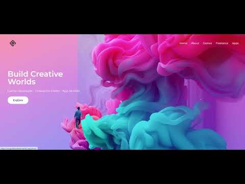 Creative Portfolio Website | Web Dev & Design Demo