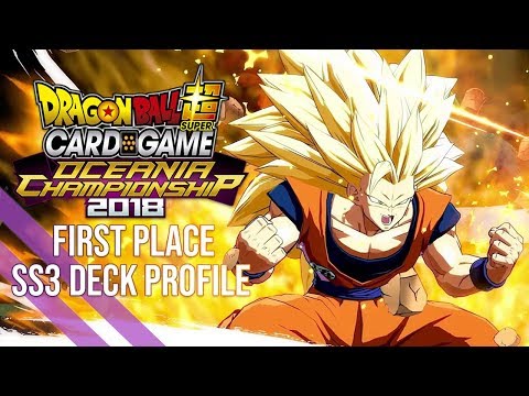 Dragon Ball Super TCG - 1st place OCE Regional Champion Deck - SSJ3 Mono Blue Prince of Speed