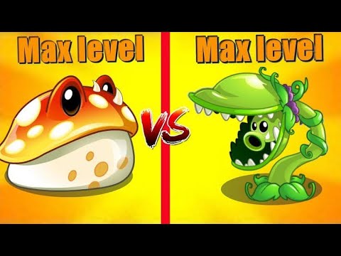 Toadstool Vs Snap Pea Max Level! | Plants vs Zombies 2 🎗️🆚☘️