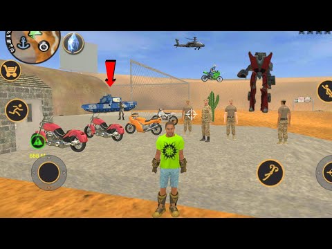 Vegas Crime Simulator (Vegas Hero Bike Sell on Camp Threshold) Army Man Out - Android Gameplay HD