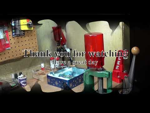 Sizing bullets & seating gas checks with Lee bullet sizing die