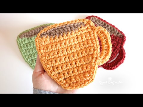 Crochet Coffee Cup Coasters