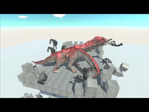 SKY ARENA HYDRA vs ARMIES - Animal Revolt Battle Simulator