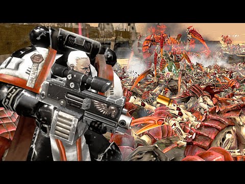 Black Templars vs Hive Fleet Kraken! - Astartes Mod, Warhammer 40K: Dawn of War 2: Retribution