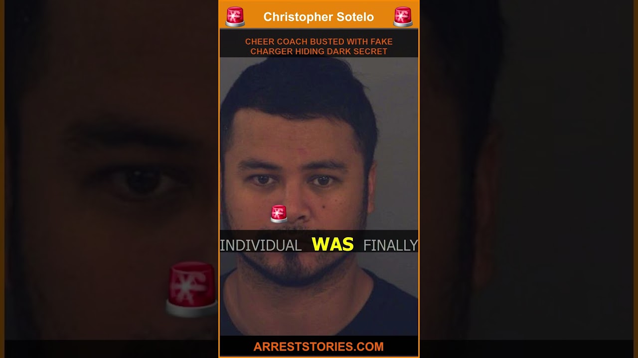 CHEER COACH BUSTED WITH FAKE CHARGER HIDING DARK SECRET